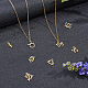 UNICRAFTALE 12pcs Zodiac Sign Charm Colorful Rhinestone Charm Dangle Pendants Alloy Charms Golden Hollow Pendant Charms for Jewelry Making about 1.4mm Hole PALLOY-UN0001-06-4