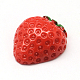 Cabochons décodés en résine de fraise CRES-R183-09-4