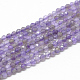 Natural Amethyst Beads Strands G-S264-20-3mm-1