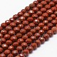 Chapelets de perles en jaspe rouge naturel G-G736-30-4mm-1