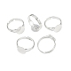 Componentes de anillo de latón&nbsp;KK-C3044-10mm-S-5