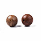 Природных шарики древесины WOOD-S666-8mm-01-5