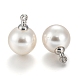 Colgantes de perlas naturales PALLOY-P207-01P-RS-2