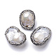 Natural Baroque Pearl Keshi Pearl Beads PEAR-Q008-09-1