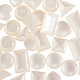 オペーク樹脂カボション  イヤリングパーツアクセサリーのDIY  混合図形  ホワイト  30個/箱 RESI-CJ0001-122-3