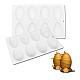 Stampi in silicone alimentare per uova a sorpresa di mezza Pasqua fai da te DIY-E060-03H-1