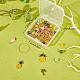 Sunnyclue DIY Kit de fabrication de boucles d'oreilles de plage d'été DIY-SC0020-92-7