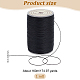 Ficelle ronde en fil de polyester ciré&nbsp;YC-OC0001-07A-01-2