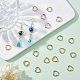 Chgcraft 160 pièces cadre de perle en forme de coeur cadre de perle de style tibétain connecteurs de coeur pour la fabrication de bijoux à bricoler soi-même accessoires breloques fabrication de pendentifs FIND-CA0005-42-4