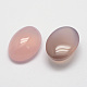 Natural Pink Agate Cabochons X-G-D860-A07-1