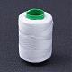 Polyester Sewing Thread Cords for Cloth or DIY Craft NWIR-WH0001-30-1