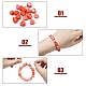 120pcs 4 Arten handgemachte Polymer-Ton-Perlen&nbsp;CLAY-YW0002-66-2