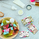 Pandahall elite 90 pz 9 tag di carta sapone fatto a mano in stile DIY-PH0005-62-4
