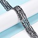 Non-Magnetic Synthetic Hematite Beads Strands G-C009-B19-2
