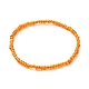 8/0 ensembles de bracelets extensibles en perles de rocaille en verre BJEW-JB06412-2