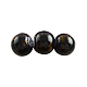 Baking Painted Round Glass Bead Strands DGLA-S084-10mm-53-1