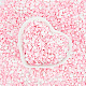 Craspire 100グラム樹脂フィラー 粘土スプリンクル 装飾樹脂 ピンク桜チャームアクセサリー ポリマースプリンクル ポリマー粘土スライス用ネイルアート diy工芸電話ケース CLAY-CP0001-02-4