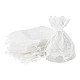 PandaHall Elite Organza Gift Bags with Lace OP-PH0001-21-1
