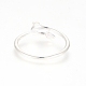 Adjustable Brass Stackable Finger Ring Sets RJEW-G100-01-3