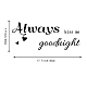 PVC Quotes Wall Sticker DIY-WH0200-014-2