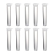 Clear Tube Plastic Bead Containers with Lid C067Y-1