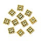 Perles de séparateur de style tibétain  TIBEB-00697-AG-RS-3