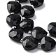 Natürlichen Obsidian Perlen Stränge&nbsp;G-P570-E20-02-4