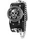 High Quatily Skull Alloy PU Leather Punk Style Quartz Wristwatches WACH-N043-12-1