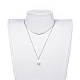 Orecchini di perle pendenti conchiglia e set di gioielli con ciondolo SJEW-JS01038-5