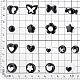 170pcs 17 Arten Acrylperlen&nbsp;OACR-PH0004-37-2