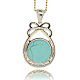 Synthetic Turquoise Pendants G-D584-06-2