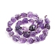 Raw Rough Natural Amethyst Beads Strands G-G838-01-2