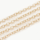 3.28 Feet Brass Cable Chains X-CHC-S003-12G-1