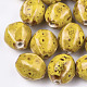 Perles en porcelaine manuelles PORC-S498-47D-1
