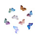 Cheriswelry 160 pz 8 colori ciondoli in vetro bicolore DIY-CW0001-23-2