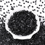 Прозрачные внутри цветные стеклянные бусины SEED-T007-11A