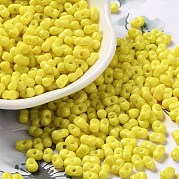 Выпечка краска стеклянные бусины SEED-K009-01A-08