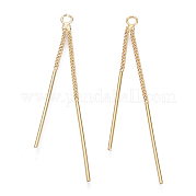 Латунная цепочка кисточка большие подвески KK-N231-67-NF
