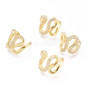 Серьги-манжеты из циркония EJEW-G279-06G