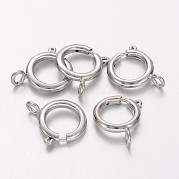 Латунная застежка пружинного кольца KK-H419-N