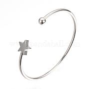 304 Stainless Steel Cuff Bangle Making STAS-Q209-04