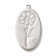 Латунные микро проложить кубического циркония подвески KK-U038-05P-08