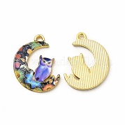 Подвески из сплава с принтом PALLOY-D581-04F