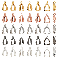 SUPERFINDINGS Over 40 Pieces 10 Styles Filigree Rack Plating Brass...