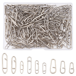 Wholesale SUPERFINDINGS 270Pcs 9 Styles 304 Stainless Steel Fly Fishing  Snap Hooks Fast Change Fly Hook Lure Snaps Combo Hook Snaps for Flies Jigs  Lures 