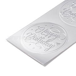 Selbstklebende Aufkleber mit Goldfolienprägung&nbsp;DIY-XCP0002-15C