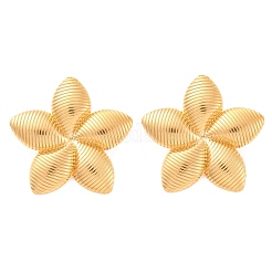 Orecchini a bottone in acciaio inossidabile 304 per donna&nbsp;LS-EJEW-K306-19G