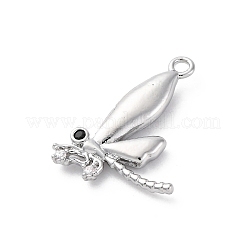Pendentifs en laiton avec strass&nbsp;KK-E793-09P