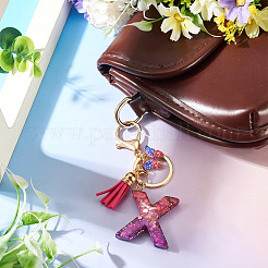 Porte-clés papillon en résine et alliage&nbsp;KEYC-TADJ0002-02G-X