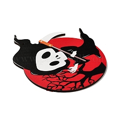 Grands pendentifs en bois imprimé simple face&nbsp;WOOD-I010-09A